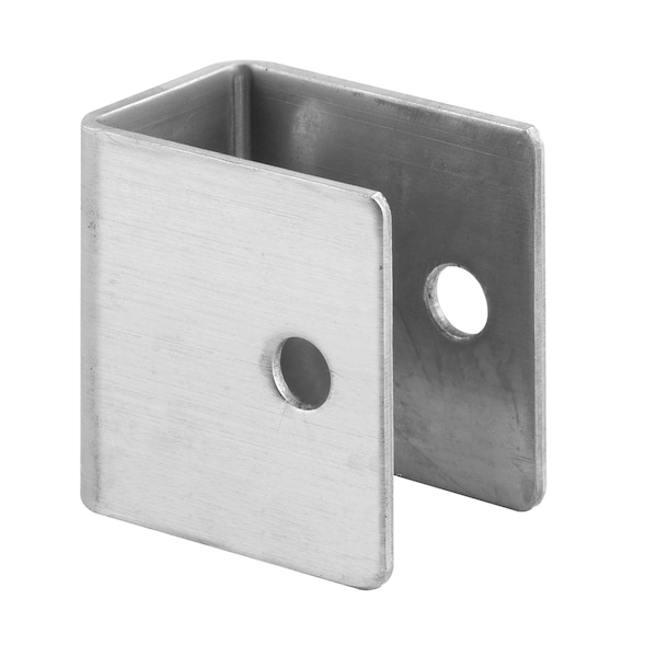 Prime-Line U-bracket, For 1 in. Panels, Stainless Steel, Satin Finish with T-27 Torx Fasteners (Single Pack) 656-8202-T - main